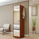 Ver imagem 2 de Sapateira Giratória com Porta de Espelho para 11 a 20 Pares Esthela