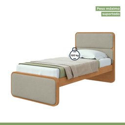 Cama Solteiro Loop Tecido Boucle - 8