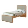 Cama Solteiro Loop Tecido Boucle - 3