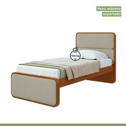 Cama Solteiro Loop Tecido Boucle - 8
