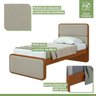 Cama Solteiro Loop Tecido Boucle - 9