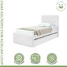 Cama Solteiro Loop Tecido Korino com Cama Auxiliar - 10