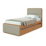 Cama Solteiro Loop Tecido Boucle com Cama Auxiliar - 3