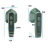 Mini Ferro de Passar Roupa a Vapor Portatil Viagem Mala - 2