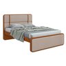 Cama Casal Leder em Mdp/mdf Tecido Linho - 11