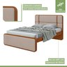 Cama Casal Leder em Mdp/mdf Tecido Linho - 4