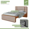 Cama Casal Leder em Mdp/mdf Tecido Linho - 6