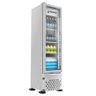 Expositor Vertical Imbera 1 Porta Vidro 229l Branco 127v vr08 - 1