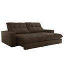 Ver imagem 1 de Sofa Retrátil Dublin 2,10m Mola Ensacada 03 Lugares Txr