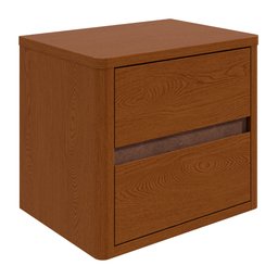 Mesa de Cabeceira 2 Gavetas Leder - 11