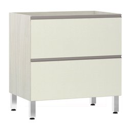 Balcão de Cozinha sem Tampo 80cm Misto 1 Porta Basculante e 1 Gavetão Luci Luciane Móveis - 1 Balcão de Cozinha sem Tampo 80cm Misto 1 Porta Basculante e 1 Gavetão Luci Luciane Móveis - 1