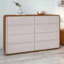 Ver imagem 2 de Cômoda 8 Gavetas 152x48x96cm Loop