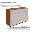 Ver imagem 5 de Cômoda 8 Gavetas 152x48x96cm Loop