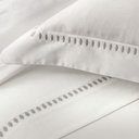 Ver imagem 3 de Jogo de Cama Casal Altenburg Bordados em Cetim 300 Fios Cerclê Cinza