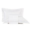 Ver imagem 1 de Jogo de Cama Casal Altenburg Bordados em Cetim 300 Fios Cerclê Cinza