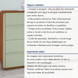 Cômoda 8 Gavetas 152x48x96cm Loop - 9