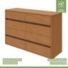 Cômoda 8 Gavetas 150x95cm Leder - 6