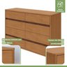 Cômoda 8 Gavetas 150x95cm Leder - 9