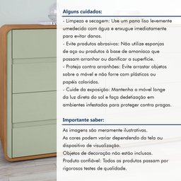 Cômoda 8 Gavetas 152x48x96cm Loop - 10