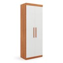 Ver imagem 4 de Guarda Roupa Casal Modulado 5 Peças 6 Portas Freijó/Off White Gênova Plus