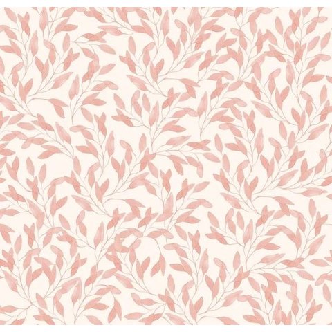 Papel de Parede Bobinex Revoada - Folha Oliveira Rosa 4438