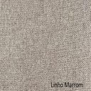 Ver imagem 5 de Sofá Cama Casal Murilo 182cm em Tecido com Espuma D28 Linho Marrom