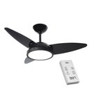 Ver imagem 1 de Ventilador Lykan Led Lampada Quente 110/127v 3p Clm Ctrl Remoto 130w  