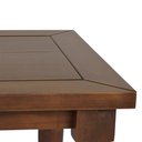 Ver imagem 5 de Mesa de Jantar de Madeira Pés Torneados Flora 180cm cor Canela