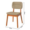 Ver imagem 6 de Sala de Jantar Imcal Mesa Wood 1.8 com 6 Cadeiras Classic