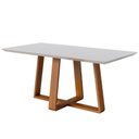 Ver imagem 5 de Sala de Jantar Imcal Mesa Wood 1.8 com 6 Cadeiras Classic