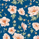 Ver imagem 3 de Papel de Parede Floral Retrô 4 Arte Destaque 2,50 Metros