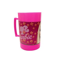 Kit Infantil Barbie C/ 1 Maletinha + 1 Copo + 1 Mini Toalha - 7