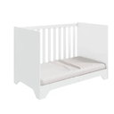 Ver imagem 3 de Kit Berço Popy Cômoda Bolinha Peroba Branco Quarto Infantil