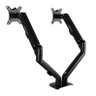 Suporte Articulado Com Pistao a Gas Para 2 Monitores Zinnia Nimbo 200, 17 Pol. a 27 Pol., Preto, - 2