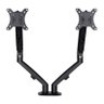 Suporte Articulado Com Pistao a Gas Para 2 Monitores Zinnia Nimbo 200, 17 Pol. a 27 Pol., Preto, - 1