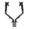 Suporte Articulado Com Pistao a Gas Para 2 Monitores Zinnia Nimbo 200, 17 Pol. a 27 Pol., Preto, - 3