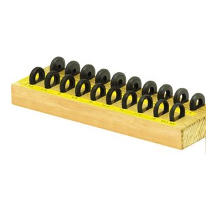 Jogo de Anéis de Vedação P/ Pinça Er16 (3,5 a 10,0mm) 14pçs