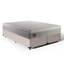 Ver imagem 1 de Cama Box com Colchão de Espuma D45 Strong One Face Bege Queen 158cm
