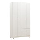 Ver imagem 2 de Quarto de Bebê Louise 4 Portas com Berço Doce Sonho 100 Branco Brilho - AJL