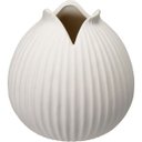 Ver imagem 1 de Vaso Decorativo Enfeite Home&co Cerâmica 15x16x16cm Marfim