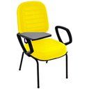 Ver imagem 1 de Cadeira Universitária Diretor Gomada Linha Blenda Amarelo