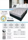 Ver imagem 2 de Cama (Box Casal + Colchão D-33)138x188x20 Tecido:Suede;Preto