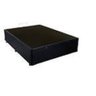 Cama (Box Casal + Colchão D-33)138x188x20 Tecido:Suede;Preto - 1