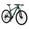 Bicicleta Aro 29 Krw Alumínio 27 Vel Freio Hidráulico Suspensão com Trava S9 19 Preto-verde - 6