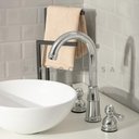 Ver imagem 2 de Torneira Para Banheiro Misturador Duplo Comando Sincorá Pingoo.casa - Prata