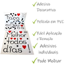 Adesivo Decoração de Parede Faça o Seu Melhor Todos Os Dias - 3