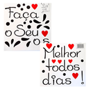 Ver imagem 2 de Adesivo Decoração de Parede Faça o Seu Melhor Todos Os Dias
