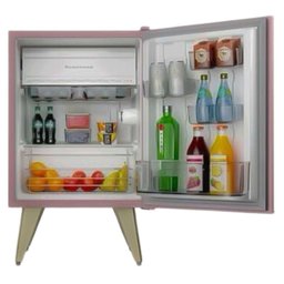 Frigobar Brastemp Retrô 76l Rosa 110v Bra08hoana - 3