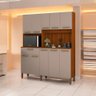 Cozinha Elegante 10 Portas Oslo Cinamomo e Connect - 1