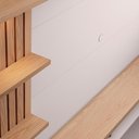 Ver imagem 3 de Estante Home Theater Maceió Freijó/off White para Tv até 65” com Pés - Colibri
